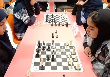 برگزاری مسابقات شطرنج مدارس دخترانه منطقه ۲ 