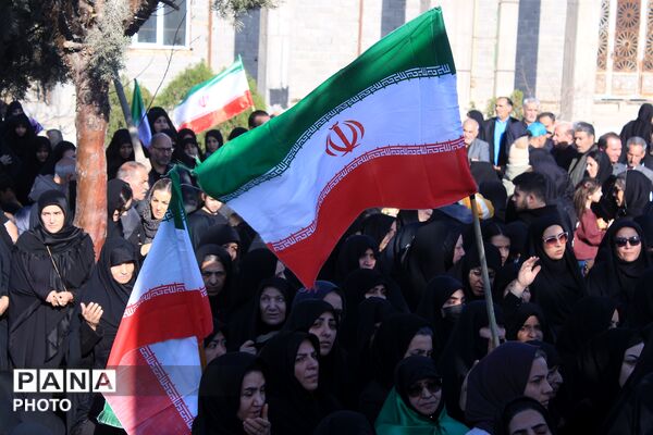 تشییع و تدفین پیکر شهید امیرحسن کاظمی