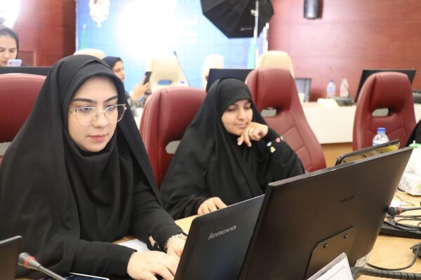 اتاق کنترل وضعیت ستاد انتخابات شهر مشهد در دور دوم انتخابات ریاست جمهوری 