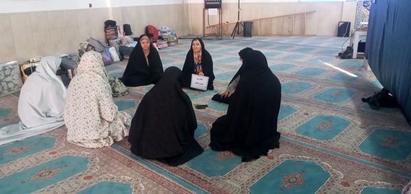 حضور چشمگیر نوجوانان هلیلانی در مراسم معنوی اعتکاف 
