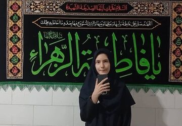 برپایی موکب فاطمی در دبیرستان فاطمه‌الزهرا (س) به مناسبت ایام فاطمیه