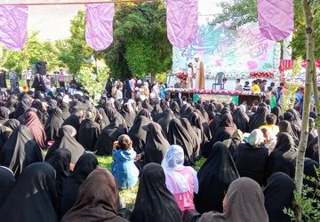 هیئت انصارالمهدی شهر بن میزبان عشاق علی در روز عید غدیر