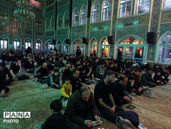 مراسم احیا شب های قدر در تکیه ابوالفضلی نیشابور 