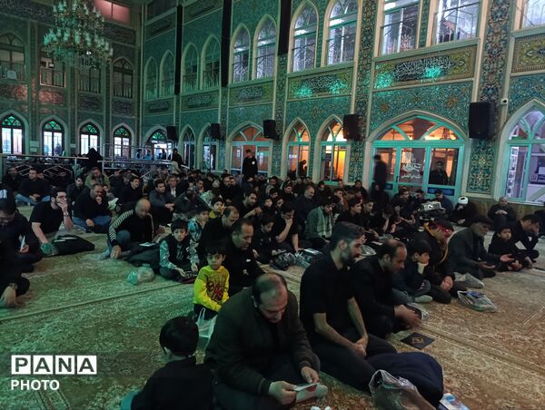 مراسم احیا شب های قدر در تکیه ابوالفضلی نیشابور 