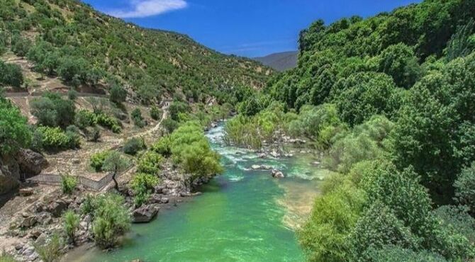 رود سزار، شریان خروشان زاگرس در قلب لرستان