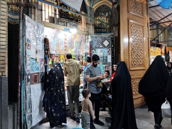 حال و هوای حرم حضرت معصومه(س) در روزهای پایانی نوروز
