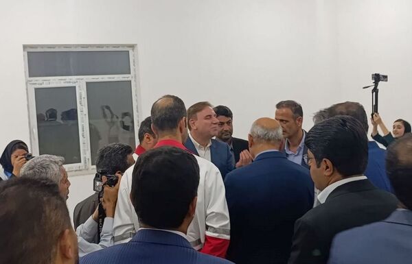 افتتاح ساختمان جمعیت هلال احمر شهرستان جم