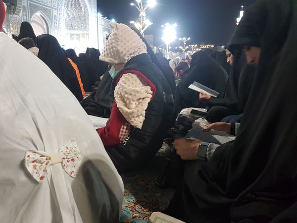 مراسم شب احیای بیست و سوم درحرم مطهر رضوی