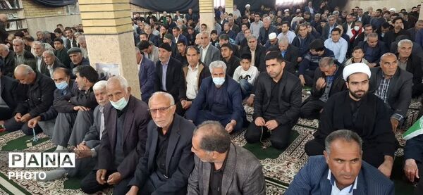 خروش مردم مومن و انقلابی شهرستان پلدختر در راهپیمایی روز جهانی قدس