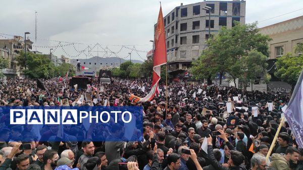  تشییع شهدای خدمت در مشهد مقدس