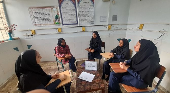 جلسه توجیهی «لیگ جت» در مدرسه اسوه‌های دانش