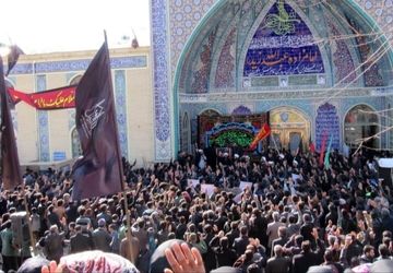 عزاداری عاشورای حسینی در رُزوه اصفهان