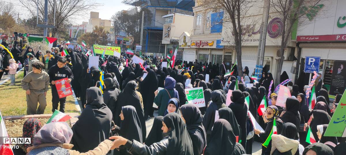 لبیک مردم شهرستان شیروان به رهبری با حضور باشکوه در راهپیمایی روز قدس