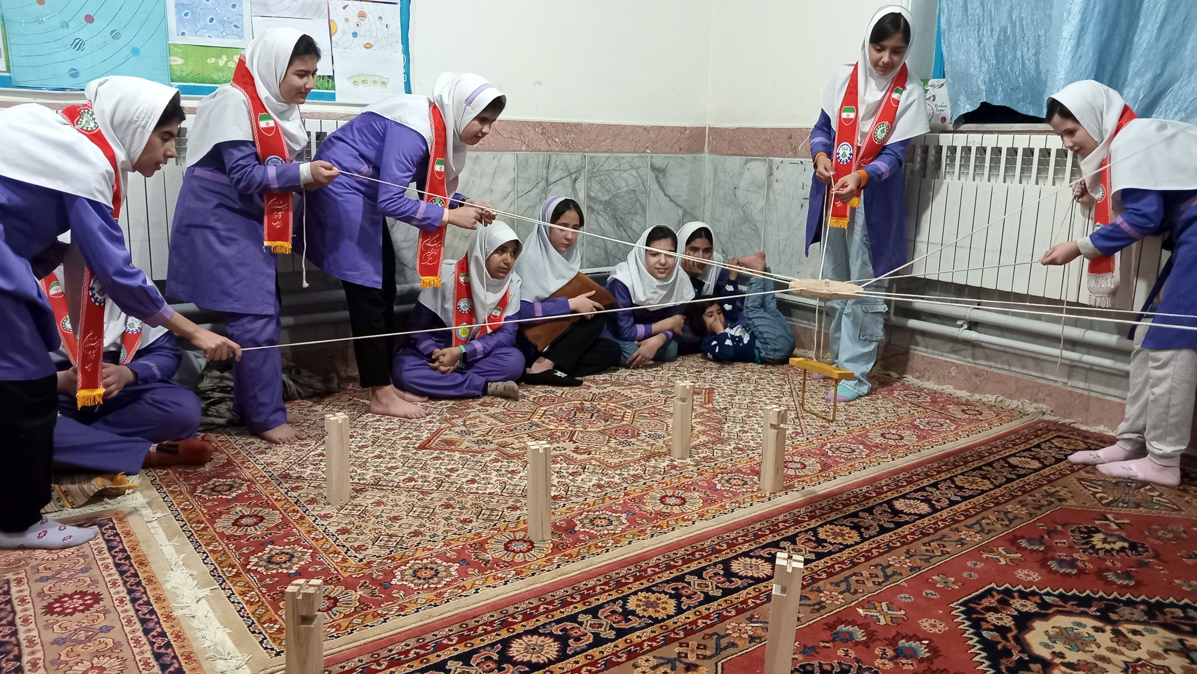 اردوی درون‌مدرسه‌ای در شهرستان فاروج