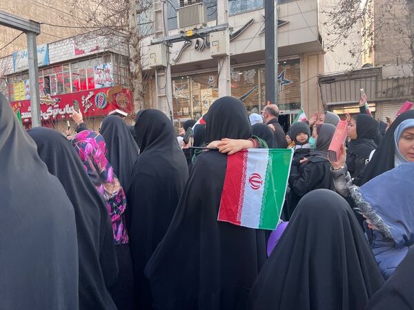 خیزش عظیم مردم کرج علیه عناصر تخریبگر و تروریست رژیم غاصب صهیونیست 