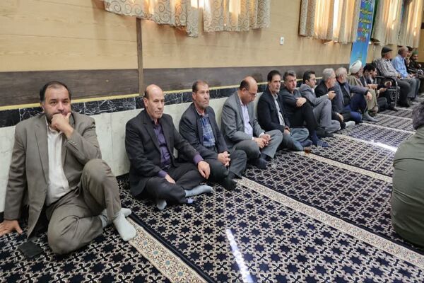 مراسم بزرگداشت شهدای مقاومت و نیروی انتظامی در شهرستان فاروج 