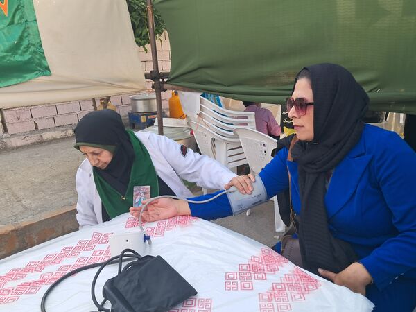 مهمانی پدرانه به‌مناسبت عید غدیر در قائمشهر