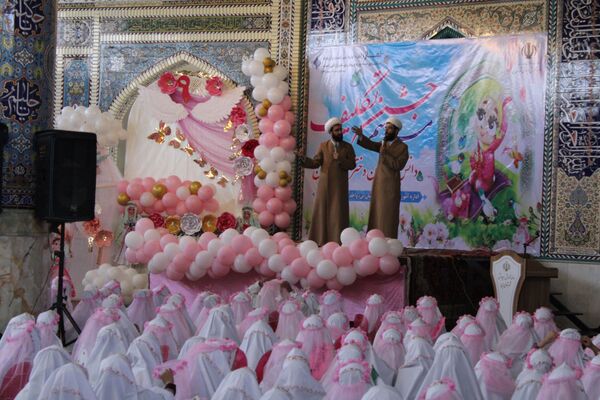 جشن تکلیف دانش‌آموزان دختر شهرستان بن 