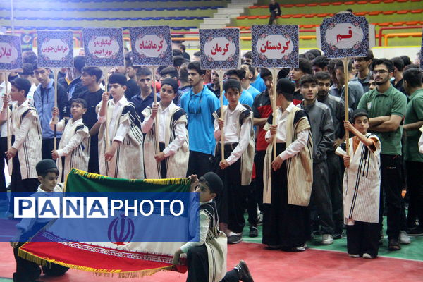 افتتاحیه المپیاد ورزشی سمپاد دانش‌آموزان متوسطه دوم 