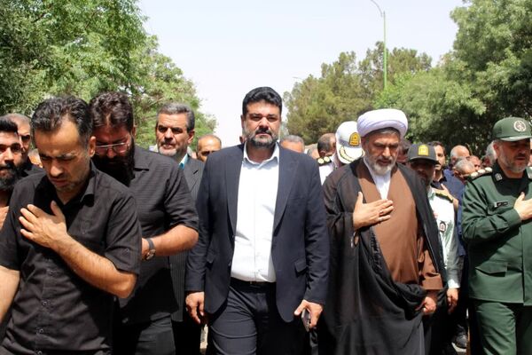 وداع باشکوه مردم دو استان با پیکر شهیدان اقتدار