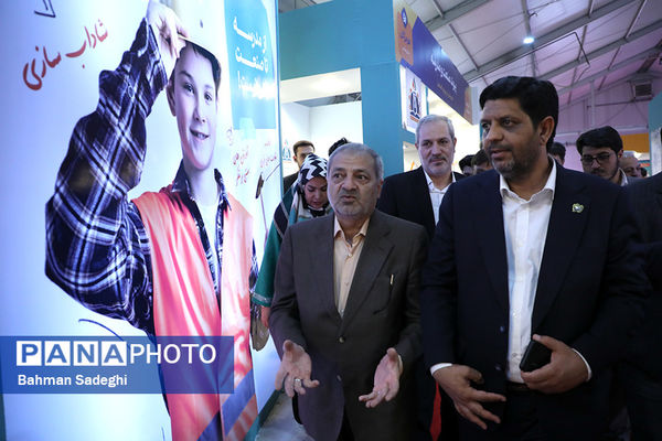 بازدید وزیر آموزش و پرورش از دومین رویداد بین‌المللی الف‌تا