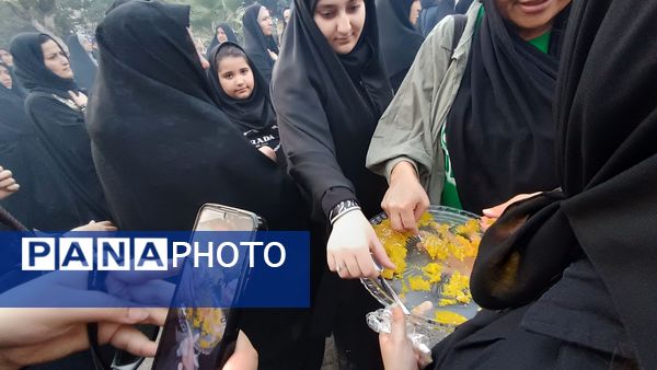 حضور مردم شهرستان نیم‌ور و محلات در پیاده‌روی جاماندگان اربعین
