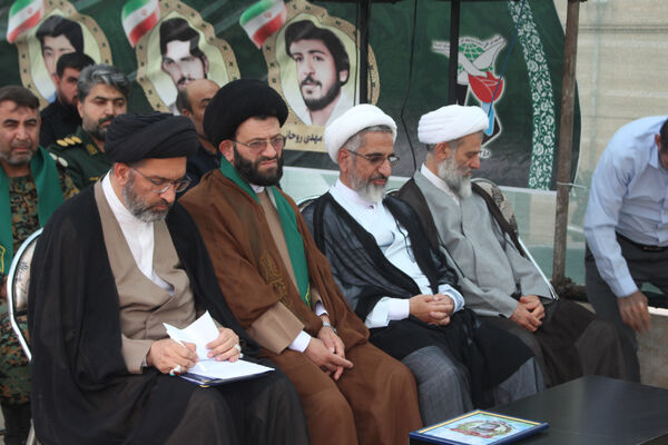 آیین سالگرد شهید آیت الله سعیدی و شهدای سادات استان قم 