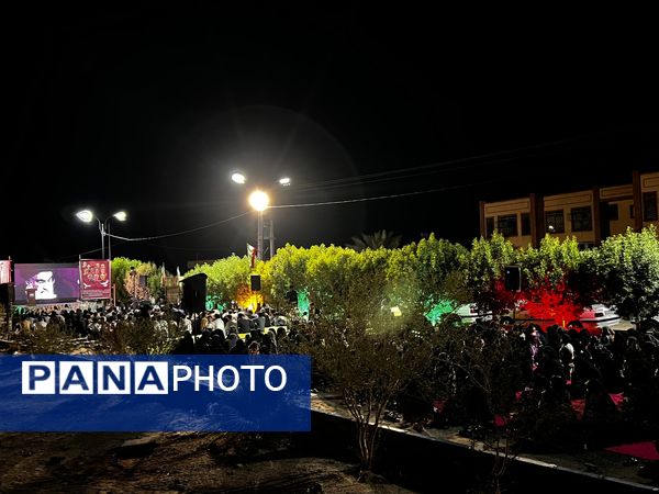 یادواره شهدای گمنام بخش چاه‌دادخدا و اولین سالگرد شهید سید حسن نصرالله