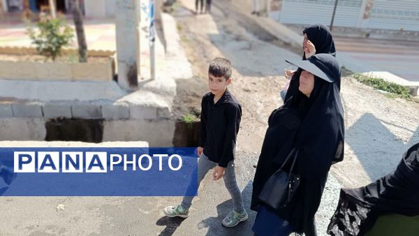 پیاده‌روی جاماندگان اربعین حسینی در یاسوج