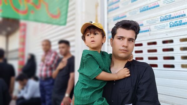 حضور پرشور کودکان و نوجوانان یاسوجی در روز عاشورا 