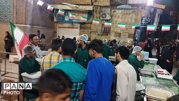 چایخانه فاطمه الزهرا برای هشتاد و هشتمین بار میزبان جانفدایان نیشابور 