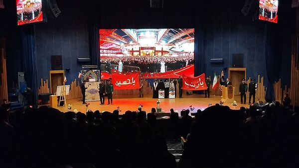 تحلیف فرماندهان بسیج دانش‌آموزی خراسان رضوی