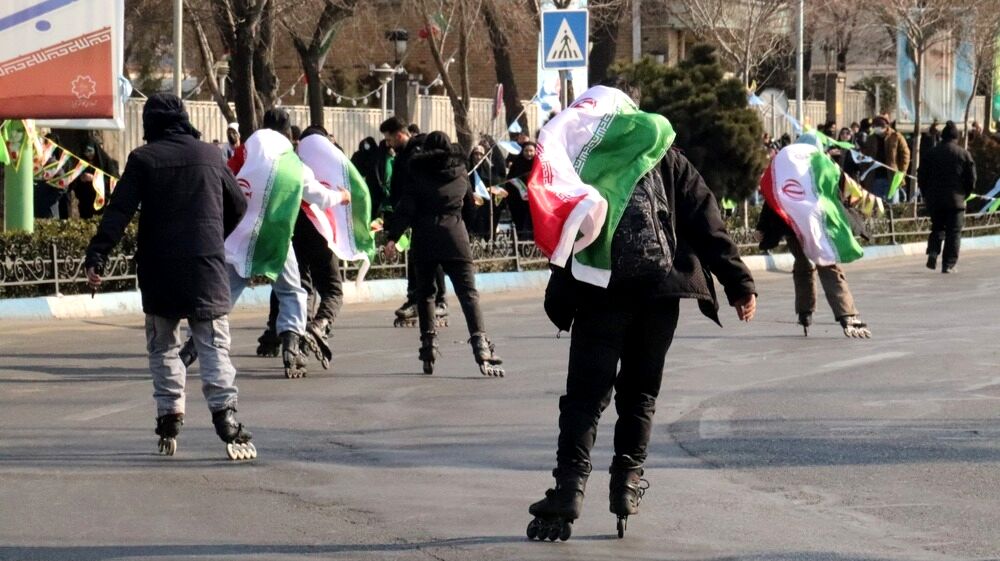 حضور گرم مردم تبریز در راهپیمایی 22 بهمن