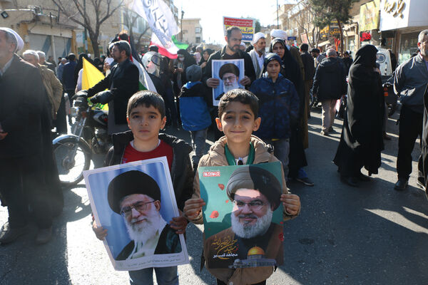 جلوه‌های حضور نوجوانان در راهپیمایی شکرانه پیروزی غزه