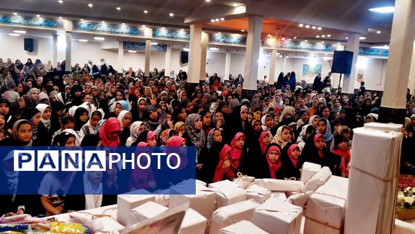 جشن باشکوه ولادت حضرت معصومه (س) و روز دختر در حسینیه ولی عصر (عج) در مشهد 