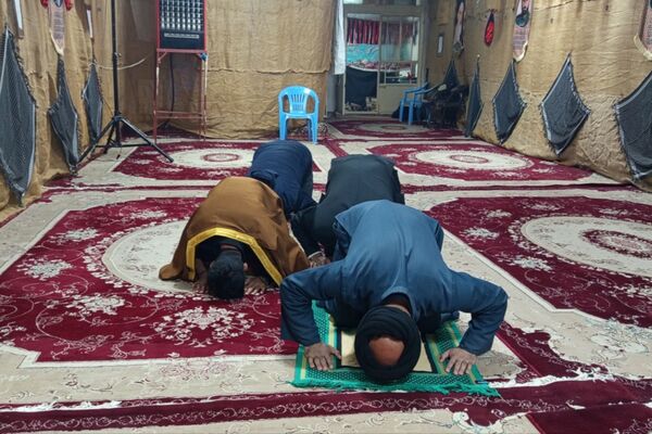 همایش عزاداری فاطمیه در حوزه علمیه شهرستان لردگان