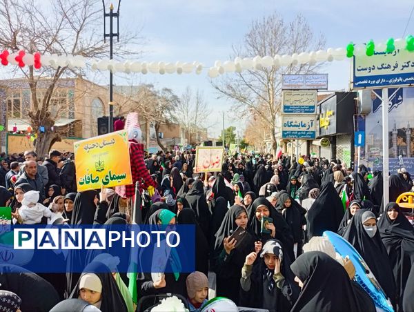  راهپیمایی بیست و دو بهمن در کاشمر