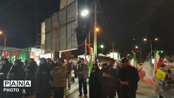 گذری بر موکب پارک دانشجو در پنجاه و سومین شب از اجتماعات مردمی 