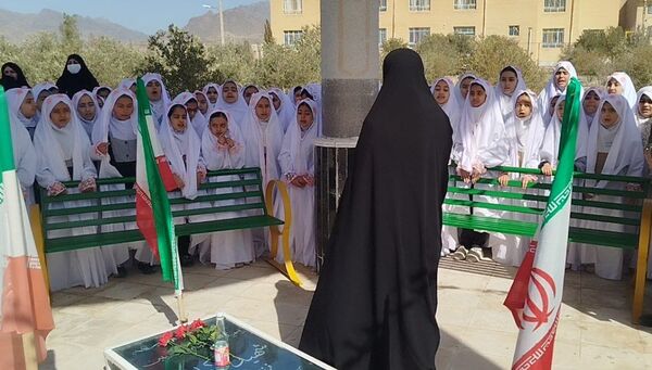 مراسم غبارروبی مزار شهدای گمنام دانشگاه آزاد اسلامی واحد کاشمر