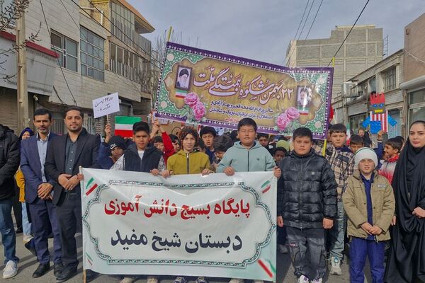 ۲۲ بهمن در فشافویه؛ تجلی شور انقلابی در میان نسل آینده‌ساز