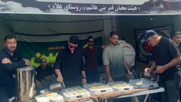 راهپیمایی دلدادگان حسینی در شهرستان سمنان