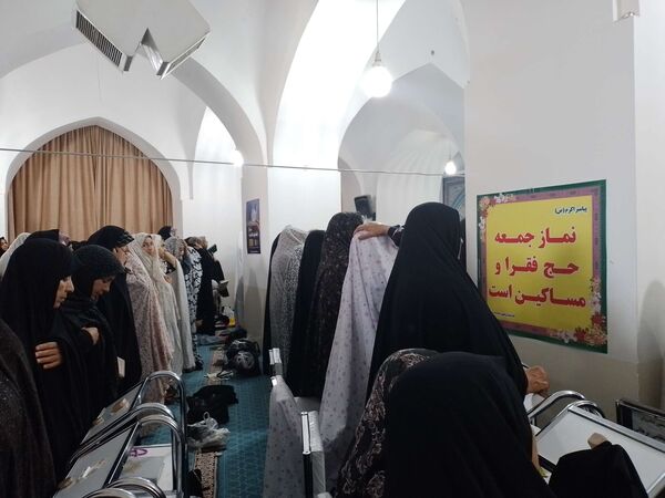 نماز عبادی سیاسی جمعه در خلیل آباد
