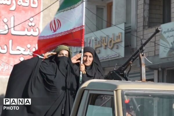 رزمایش دختران جان فدای لردگان 