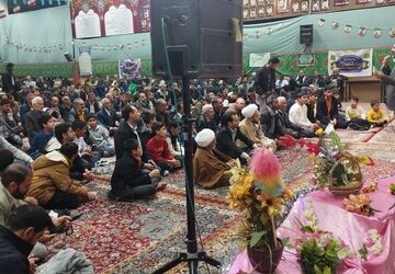 برگزاری مراسم عید مبعث در خلیل‌آباد 