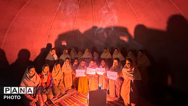 برگزاری اردوی علمی نجوم در دبیرستان پروین اعتصامی حاجی آباد