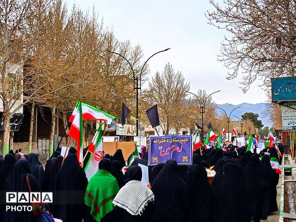 راهپیمایی باشکوه روز قدس در کاشمر