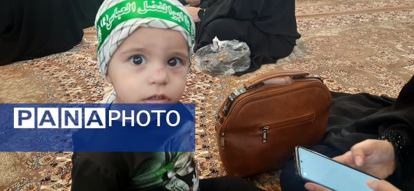 مراسم شیرخوارگان حسینی در شهرستان ایلام