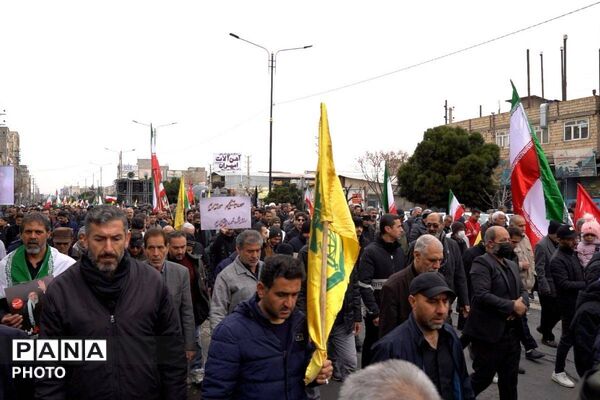 راهپیمایی روز قدس در ملارد