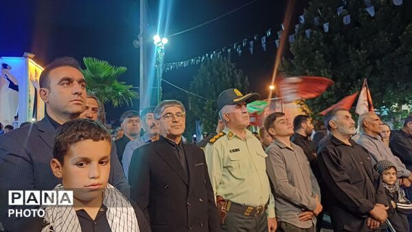 حماسه ای دیگر از مردم کوهدشت در اجتماعات شبانه 