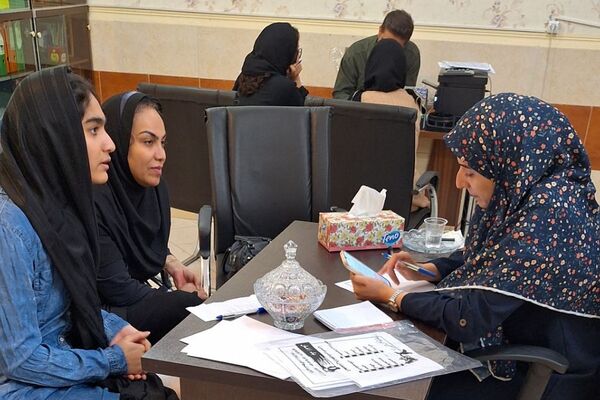 فعالیت پایگاه انتخاب رشته کنکور سراسری ۱۴۰۴ اداره آموزش و پرورش کهریزک 